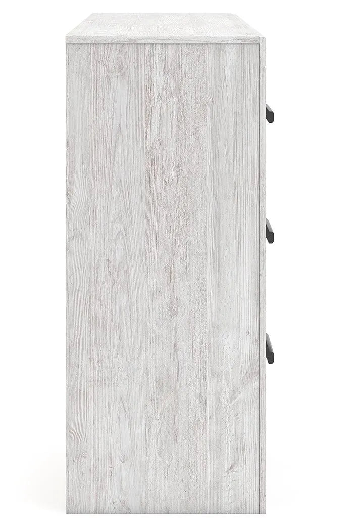 Cayboni Whitewash Dresser by Ashley at Eve Furniture