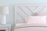 Cayboni Whitewash Full Panel Bed by Ashley at Eve Furniture