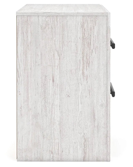 Cayboni Whitewash Nightstand by Ashley at Eve Furniture
