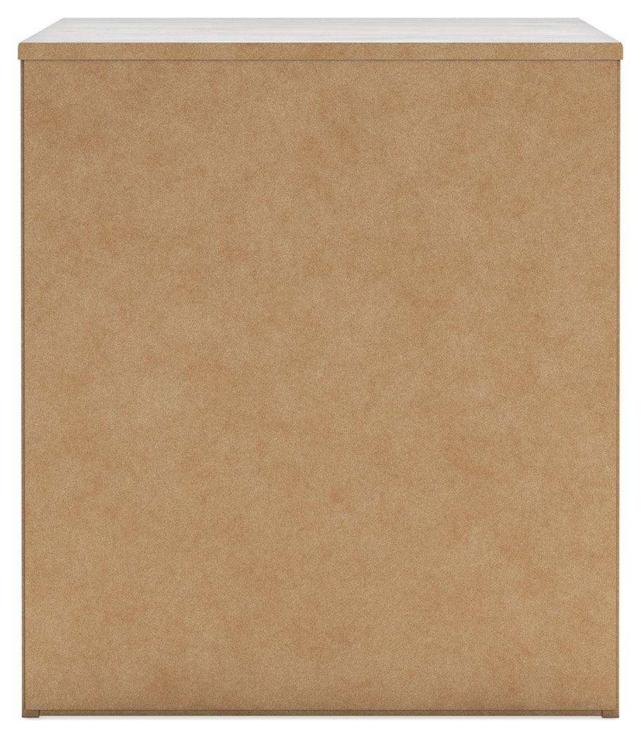 Cayboni Whitewash Nightstand by Ashley at Eve Furniture