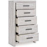 Cayboni Whitewash Panel Bedroom Set by Ashley at Eve Furniture