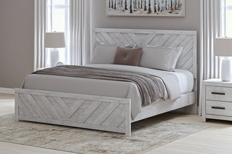 Cayboni Whitewash Panel Bedroom Set by Ashley at Eve Furniture