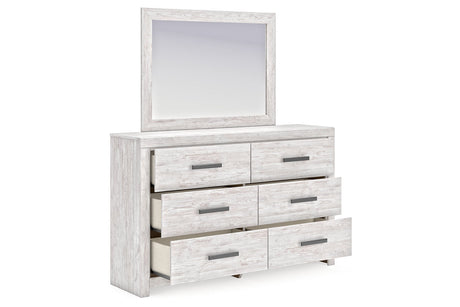 Cayboni Whitewash Panel Bedroom Set by Ashley at Eve Furniture