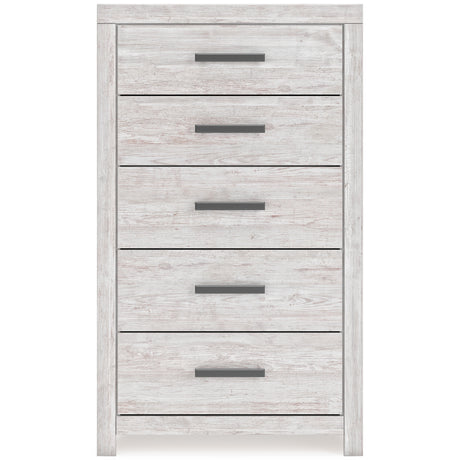 Cayboni Whitewash Panel Bedroom Set by Ashley at Eve Furniture