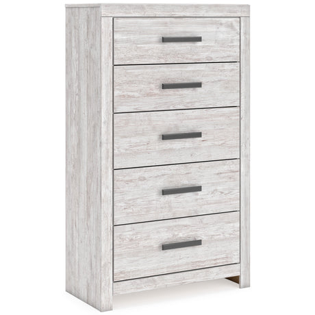 Cayboni Whitewash Panel Bedroom Set by Ashley at Eve Furniture