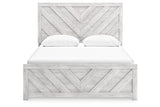 Cayboni Whitewash Panel Bedroom Set by Ashley at Eve Furniture