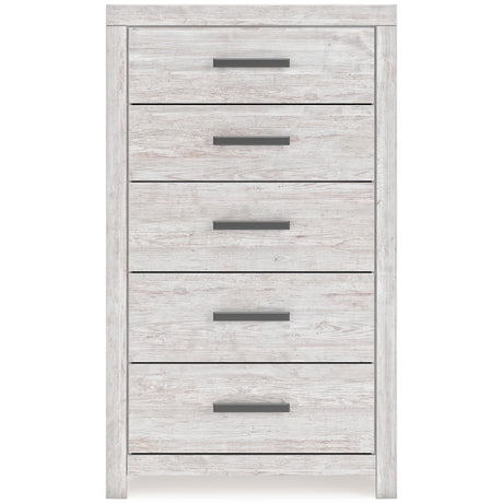 Cayboni Whitewash Panel Bedroom Set by Ashley at Eve Furniture