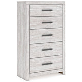 Cayboni Whitewash Panel Bedroom Set by Ashley at Eve Furniture