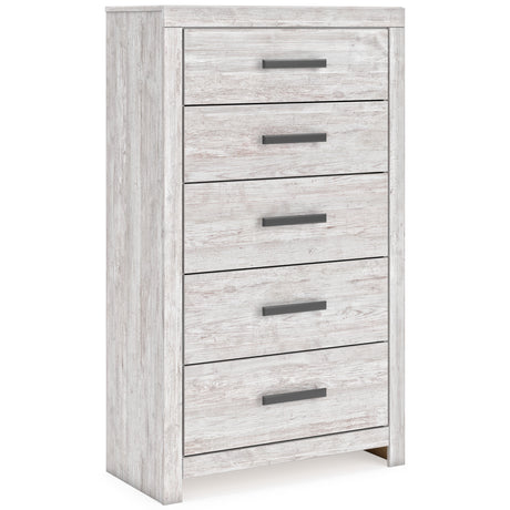 Cayboni Whitewash Panel Bedroom Set by Ashley at Eve Furniture