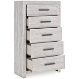 Cayboni Whitewash Panel Bedroom Set by Ashley at Eve Furniture
