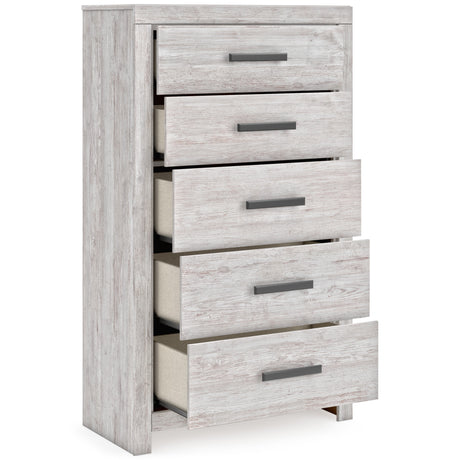 Cayboni Whitewash Panel Bedroom Set by Ashley at Eve Furniture