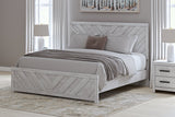Cayboni Whitewash Panel Bedroom Set by Ashley at Eve Furniture