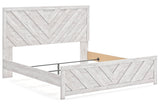 Cayboni Whitewash Panel Bedroom Set by Ashley at Eve Furniture
