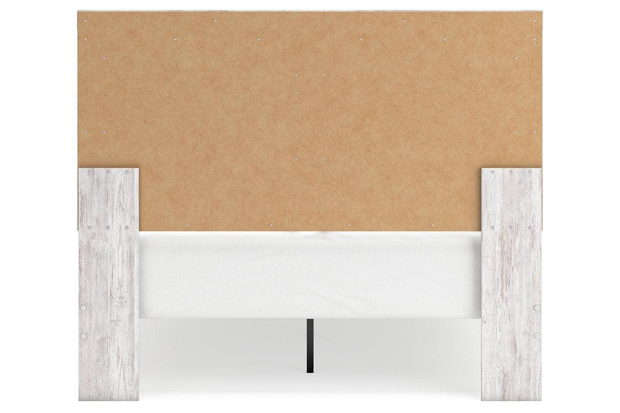Cayboni Whitewash Queen Panel Bed by Ashley at Eve Furniture