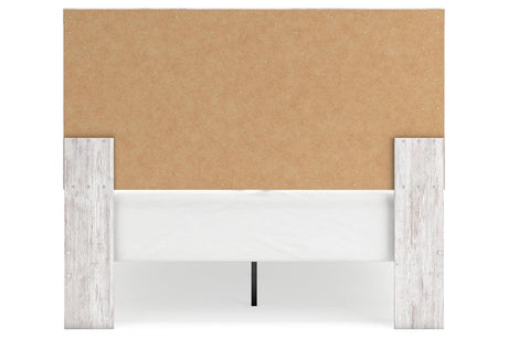 Cayboni Whitewash Queen Panel Bed by Ashley at Eve Furniture