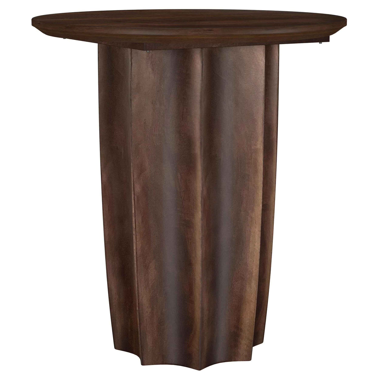 Cayenne Walnut 2-Piece Solid Mango Wood Coffee Table Set by Coaster at Eve Furniture