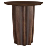 Cayenne Walnut 2-Piece Solid Mango Wood Coffee Table Set by Coaster at Eve Furniture