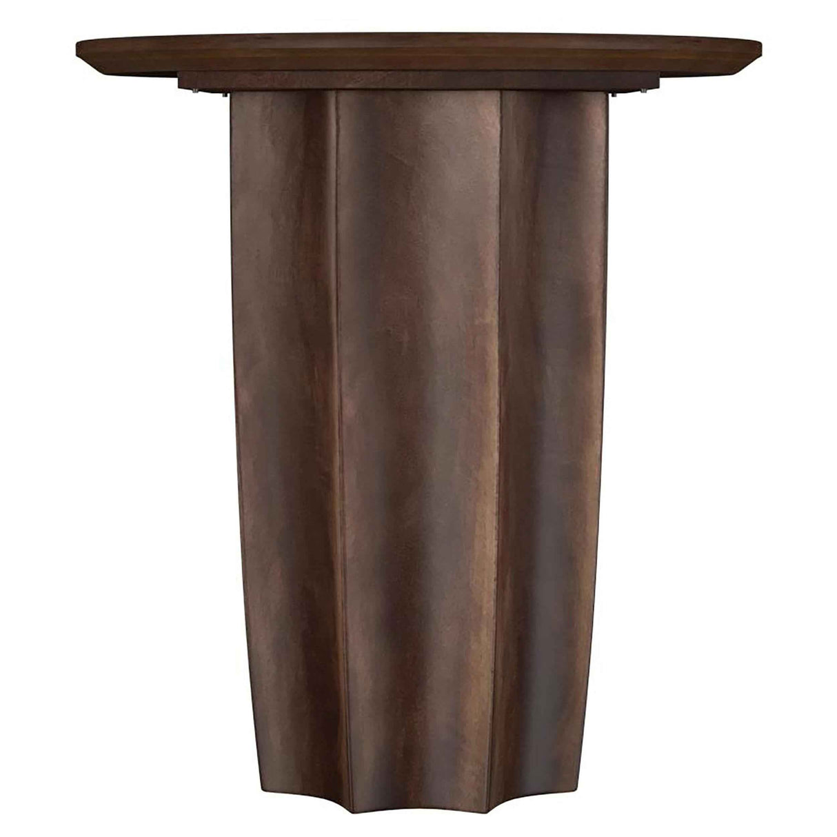 Cayenne Walnut 2-Piece Solid Mango Wood Coffee Table Set by Coaster at Eve Furniture