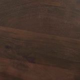Cayenne Walnut 2-Piece Solid Mango Wood Coffee Table Set by Coaster at Eve Furniture