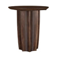 Cayenne Walnut Solid Mango Wood Accent Side End Table by Coaster at Eve Furniture