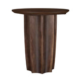 Cayenne Walnut Solid Mango Wood Accent Side End Table by Coaster at Eve Furniture