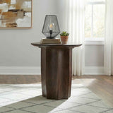 Cayenne Walnut Solid Mango Wood Accent Side End Table by Coaster at Eve Furniture