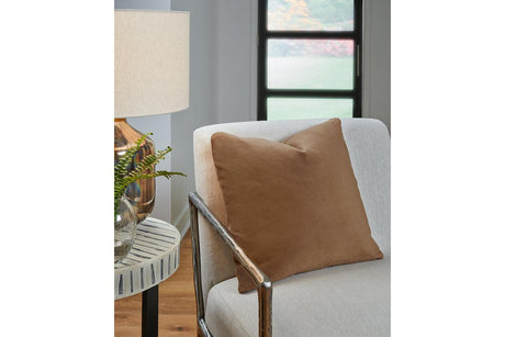 Caygan Honey Pillow by Ashley at Eve Furniture