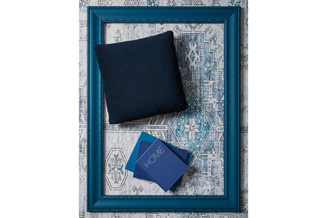 Caygan Ink Pillow by Ashley at Eve Furniture