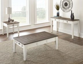 Cayla 3-Piece Set (Cocktail & 2 End Tables) by Steve Silver at Eve Furniture