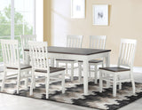 Caylie Ivory/Mocha Dining Room Set by Steve Silver at Eve Furniture