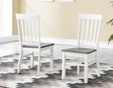 Caylie Ivory/Mocha Dining Room Set by Steve Silver at Eve Furniture