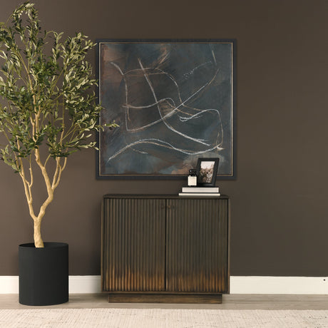 Cazim I by Mercana Studio Hand-Embellished Textured Framed Canvas Artwork by Mercana at Eve Furniture