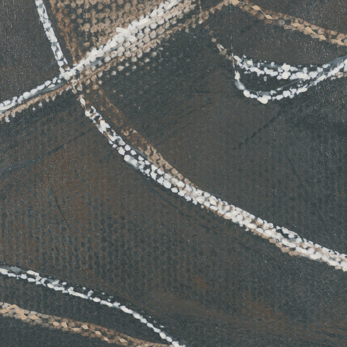 Cazim I by Mercana Studio Hand-Embellished Textured Framed Canvas Artwork by Mercana at Eve Furniture