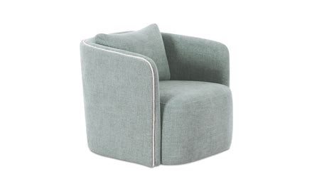 Cecil Accent Chair Light Blue by Moe's Home at Eve Furniture
