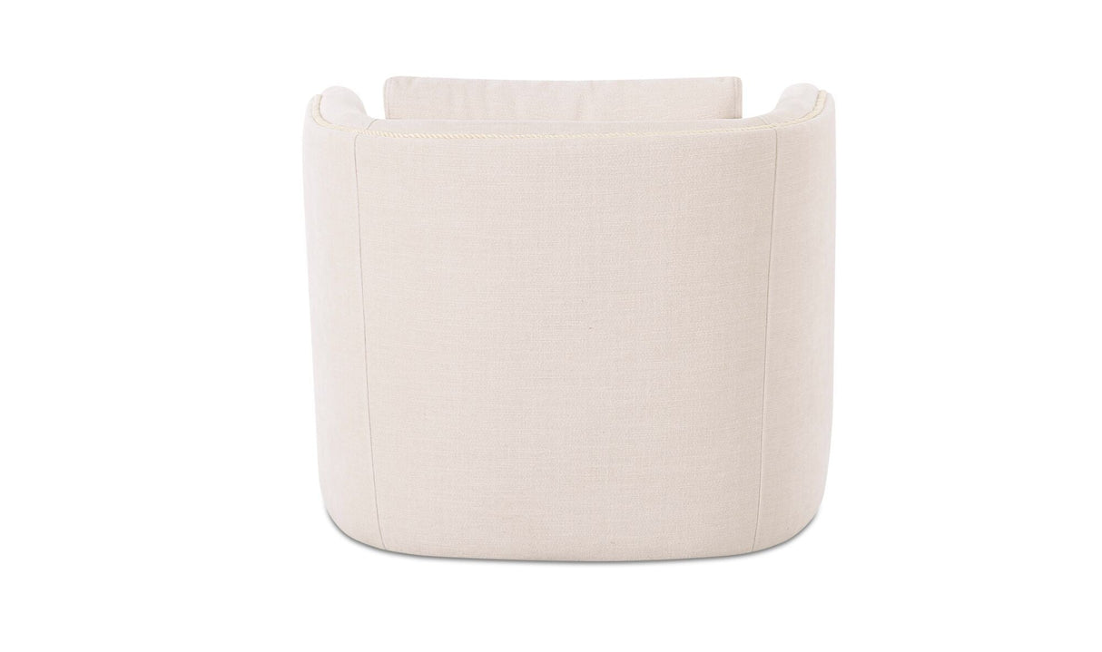 Cecil Accent Chair Warm White by Moe's Home at Eve Furniture