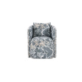 Cecil Blue Tapestry Dining Chair by MOES at Eve Furniture