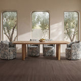 Cecil Blue Tapestry Dining Chair by Moe's Home at Eve Furniture