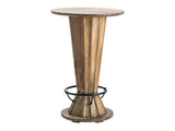 Cedar Creek Brown/Black Pub Table by Crestview at Eve Furniture