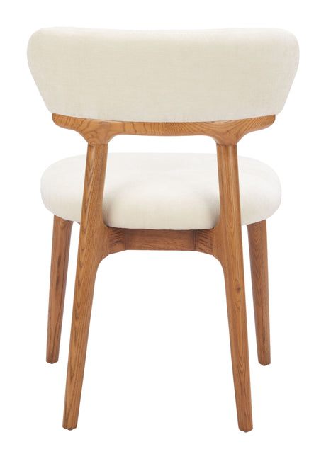 Cedar White & Walnut Dining Chair (Set of 2) by Zuomod at Eve Furniture