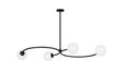 Cedric Pendant Lamp White by Moe's Home at Eve Furniture