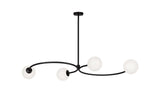 Cedric Pendant Lamp White by Moe's Home at Eve Furniture