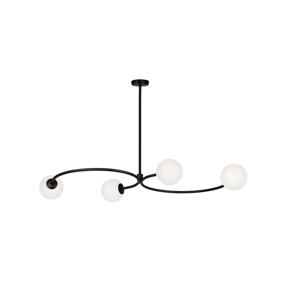 Cedric White Pendant Lamp by Moe's Home at Eve Furniture