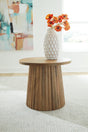 Ceilby Natural Accent Table by Ashley at Eve Furniture