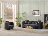 Ceko Chair Cream Black by Furnia at Eve Furniture
