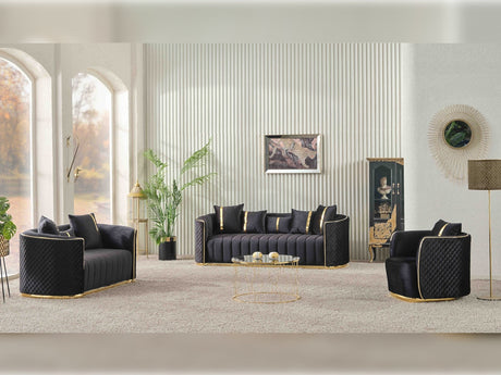 Ceko Chair Cream Black by Furnia at Eve Furniture
