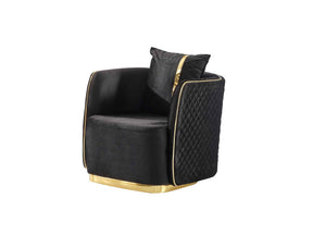Ceko Chair Cream Black by Furnia at Eve Furniture