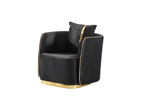 Ceko Chair Cream Black by Furnia at Eve Furniture