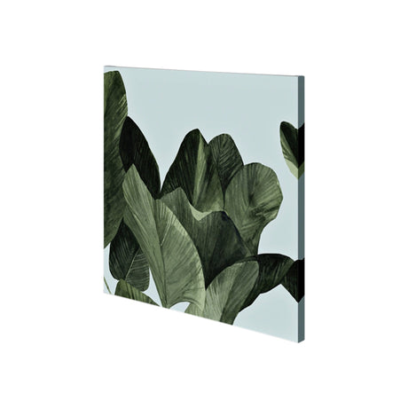 Celadon Palms I-3030 by Emma Scarvey a Hand Embellished Textured Canvas by Mercana at Eve Furniture