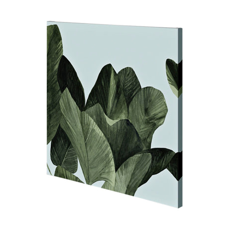 Celadon Palms I-4444 by Emma Scarvey a Hand Embellished Textured Canvas by Mercana at Eve Furniture