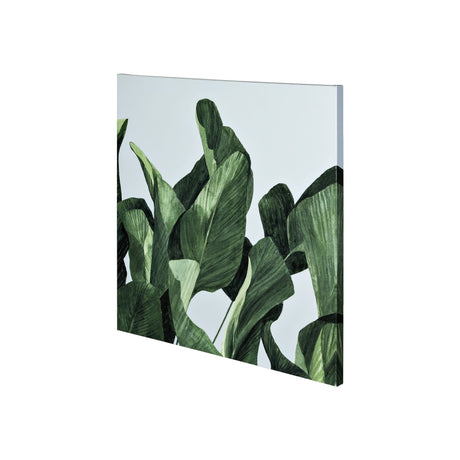 Celadon Palms II-3030 by Emma Scarvey a Hand Embellished Textured Canvas by Mercana at Eve Furniture